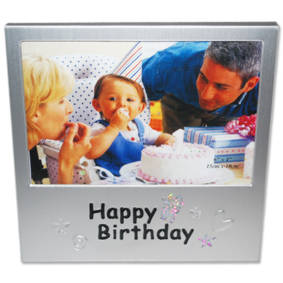 "Happy Birthday Photo Stand -197-code006 - Click here to View more details about this Product